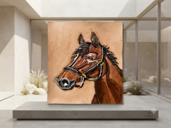 Gemini_Generated_Image_sil8dysil8dysil8 Bolso Cruzado de Cuero con Caballo Repujado a Mano Unico