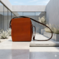 Manos libres 5 Manos libres Unisex de cuero. Bolso cruzado unisex tamaño grande con múltiples compartimientos. Marroquinería artesanal Vanoy Leather Bogotá Colombia.